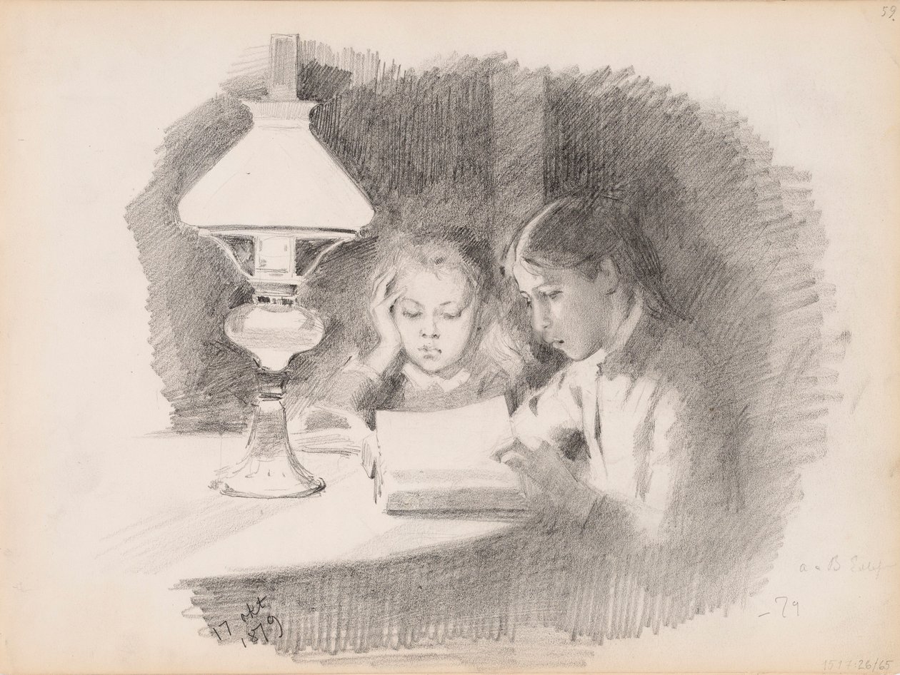 Utan titel av Albert Edelfelt
