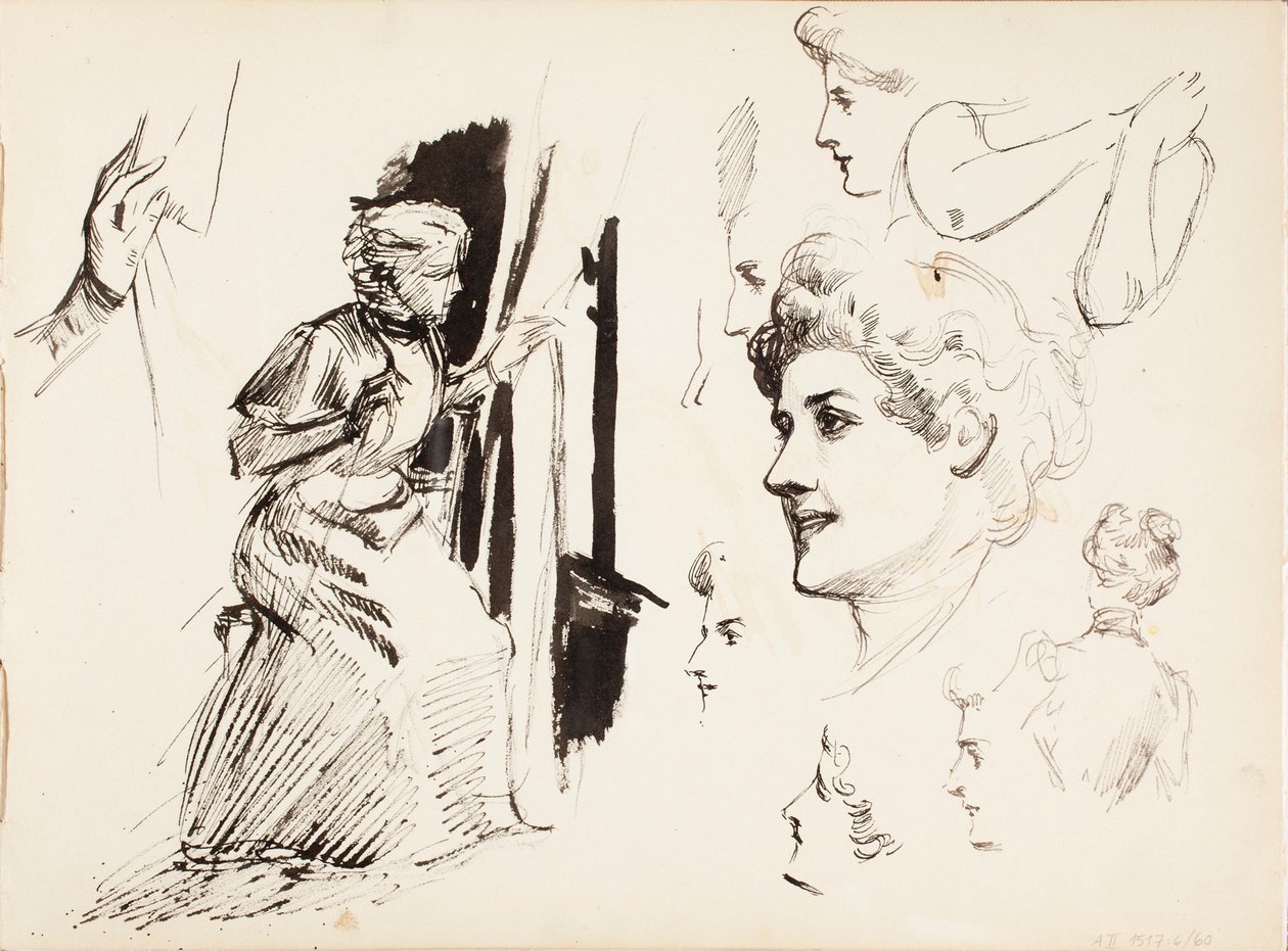 Utan titel av Albert Edelfelt
