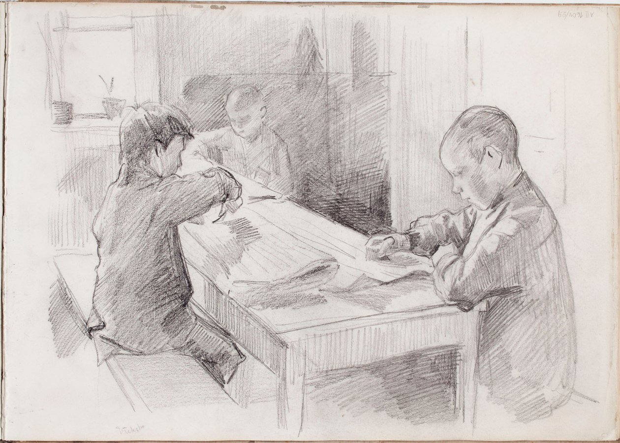 Utan titel av Albert Edelfelt