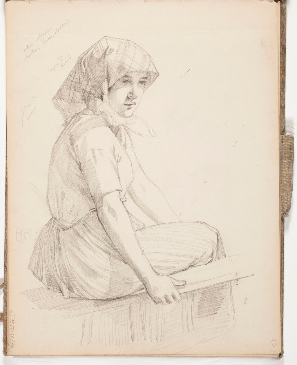 Utan titel av Albert Edelfelt