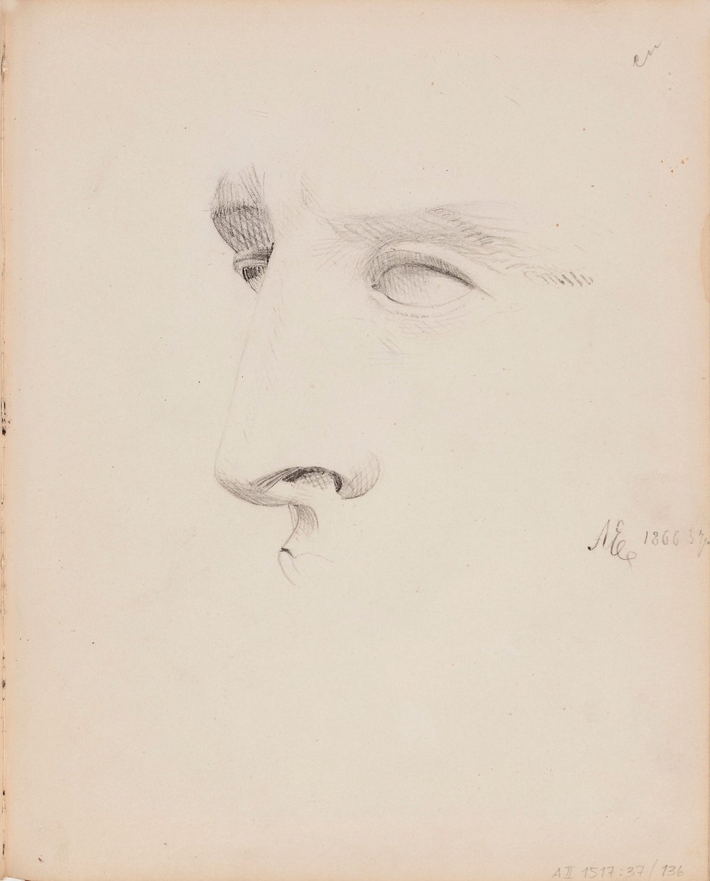 Utan titel av Albert Edelfelt
