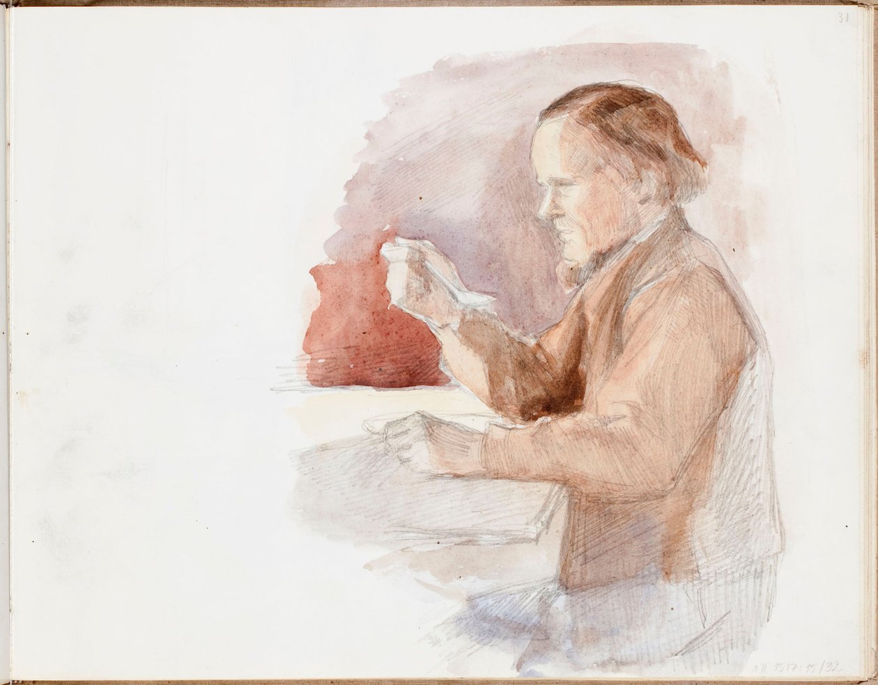Utan titel av Albert Edelfelt