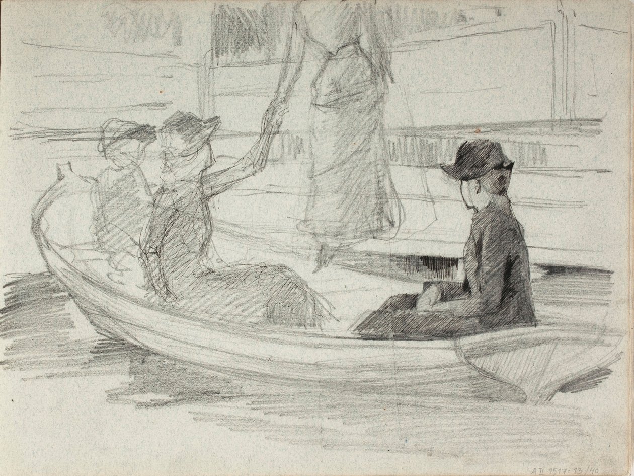 Utan titel av Albert Edelfelt