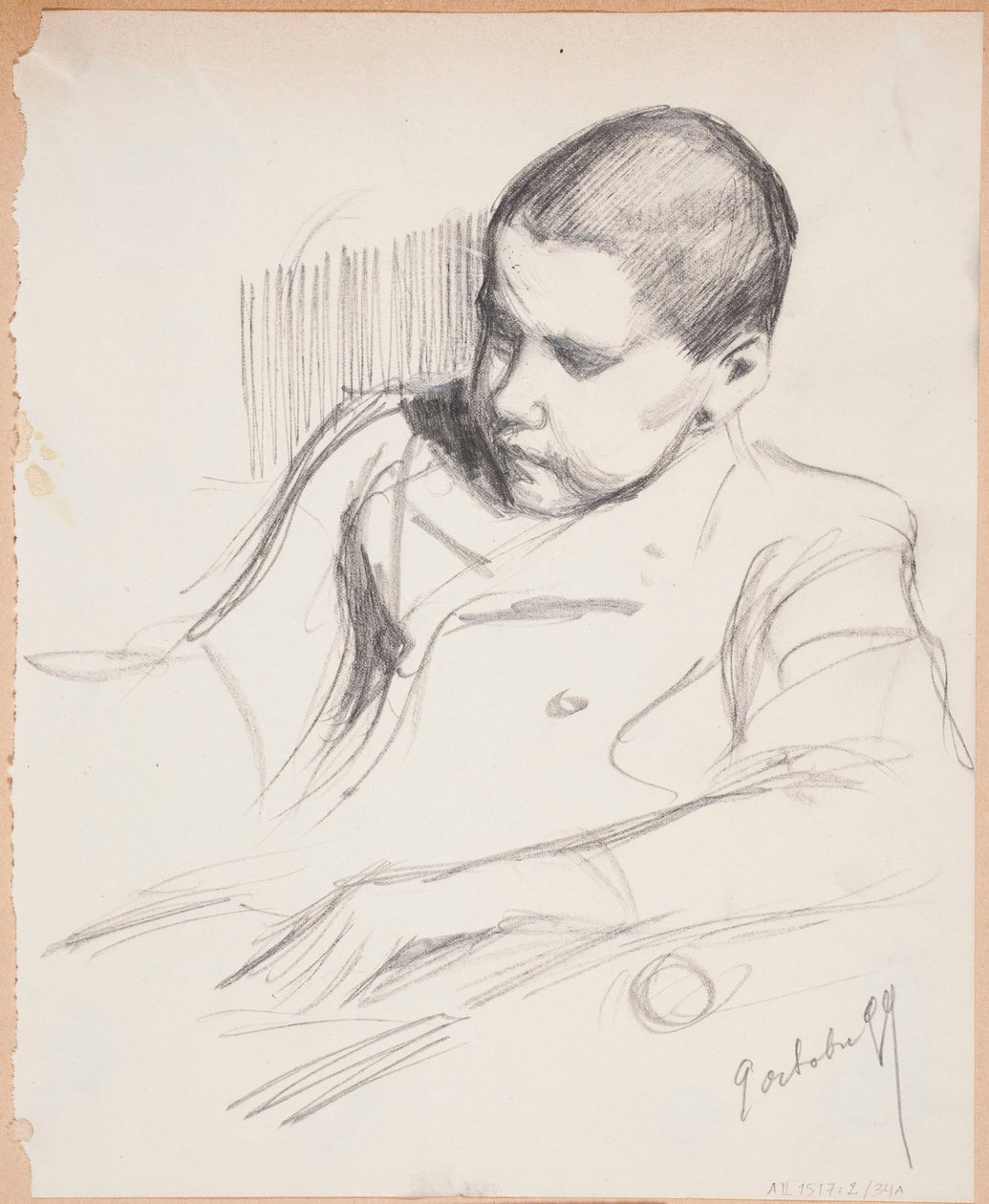 Utan titel av Albert Edelfelt
