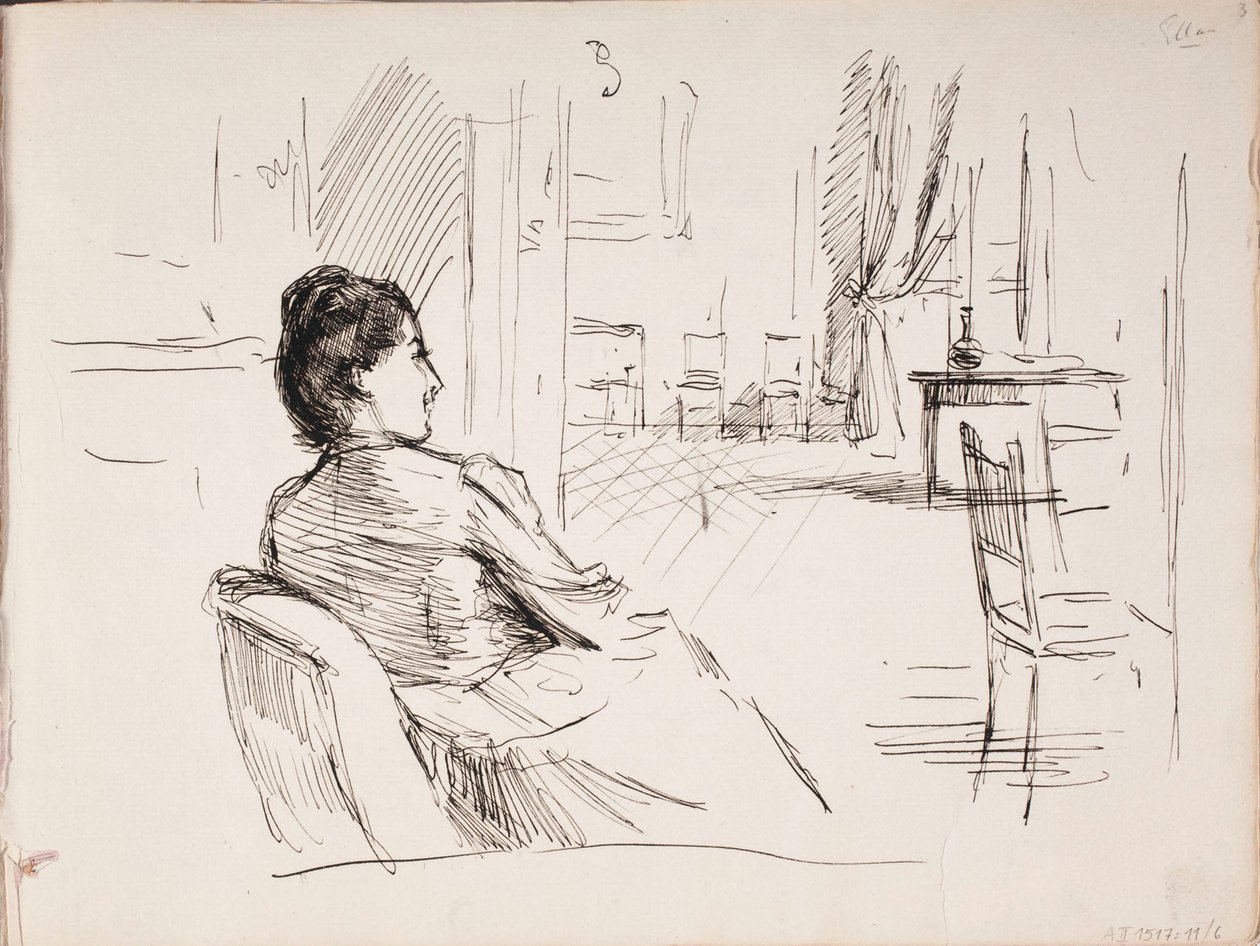 Utan titel av Albert Edelfelt