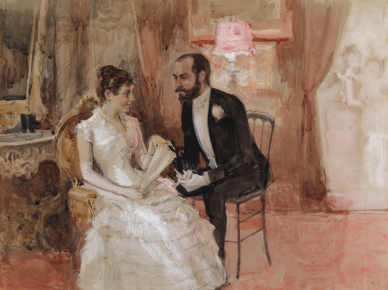 Utan titel av Albert Edelfelt