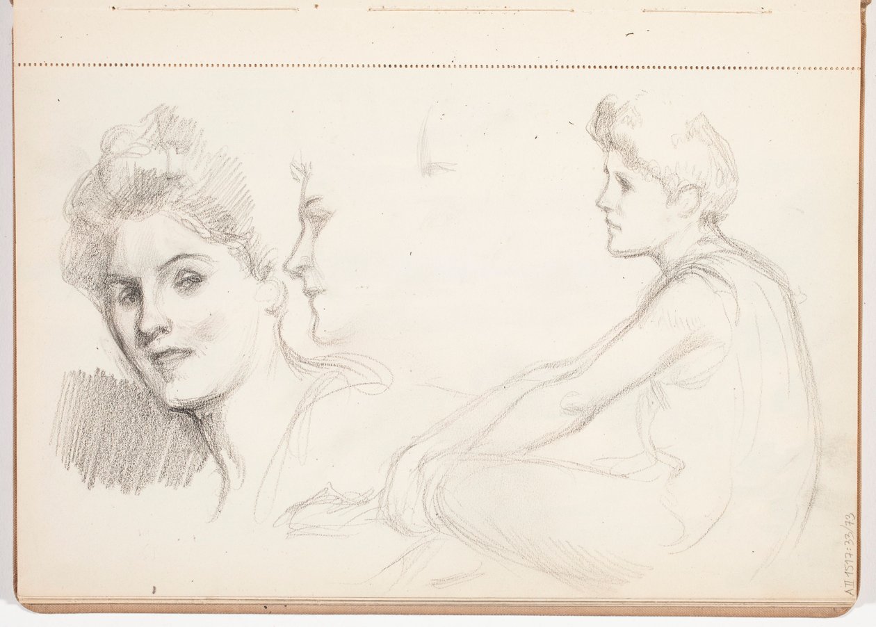 Utan titel av Albert Edelfelt