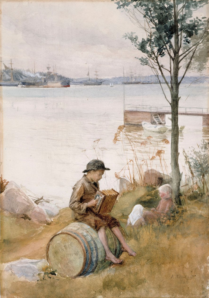 Utan titel av Albert Edelfelt