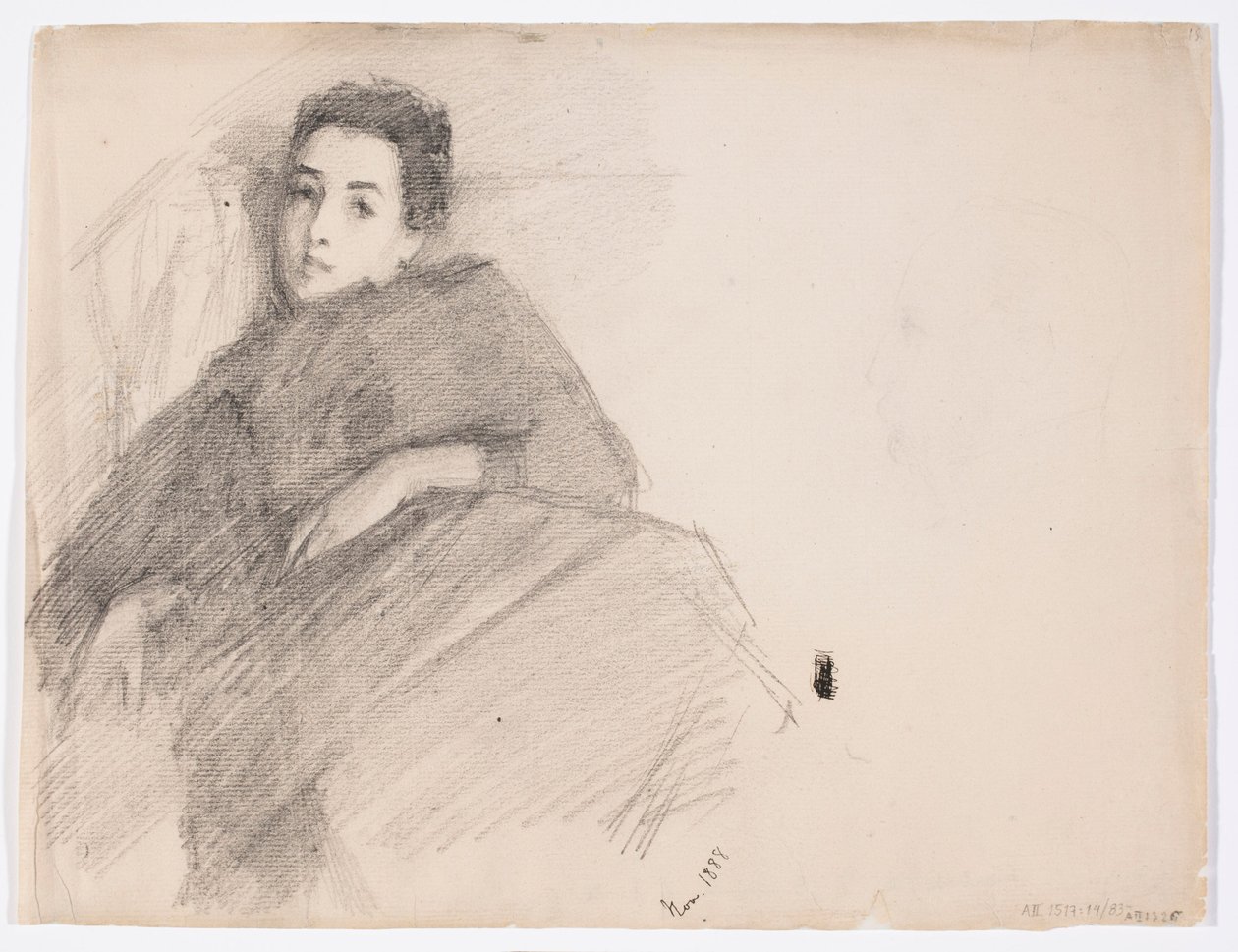 Utan titel av Albert Edelfelt