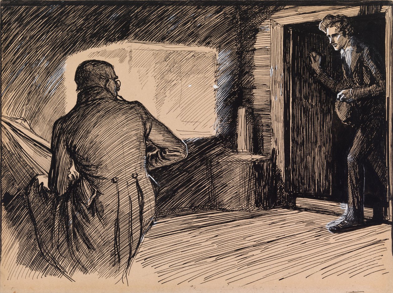 Utan titel av Albert Edelfelt