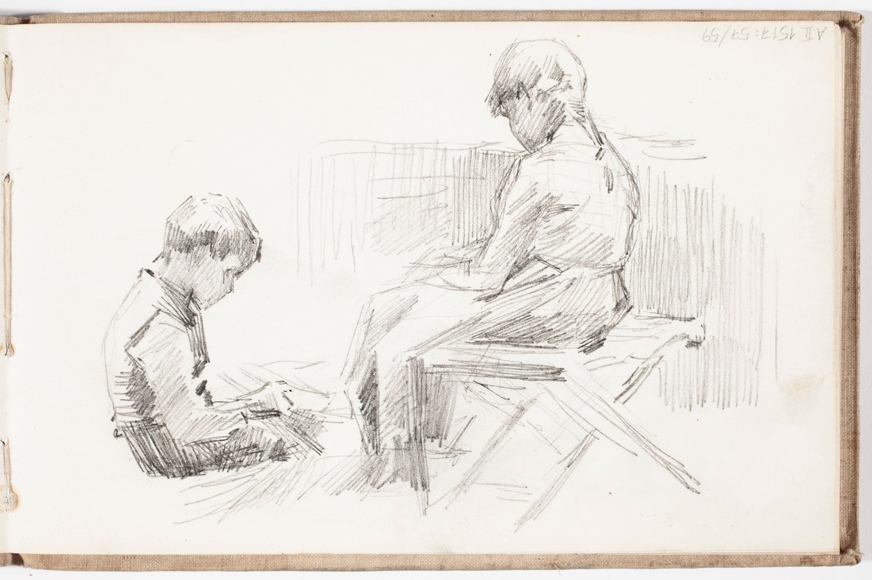 Utan titel av Albert Edelfelt