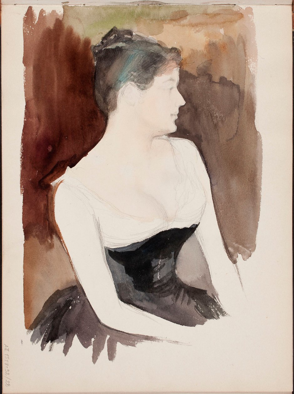 Utan titel av Albert Edelfelt