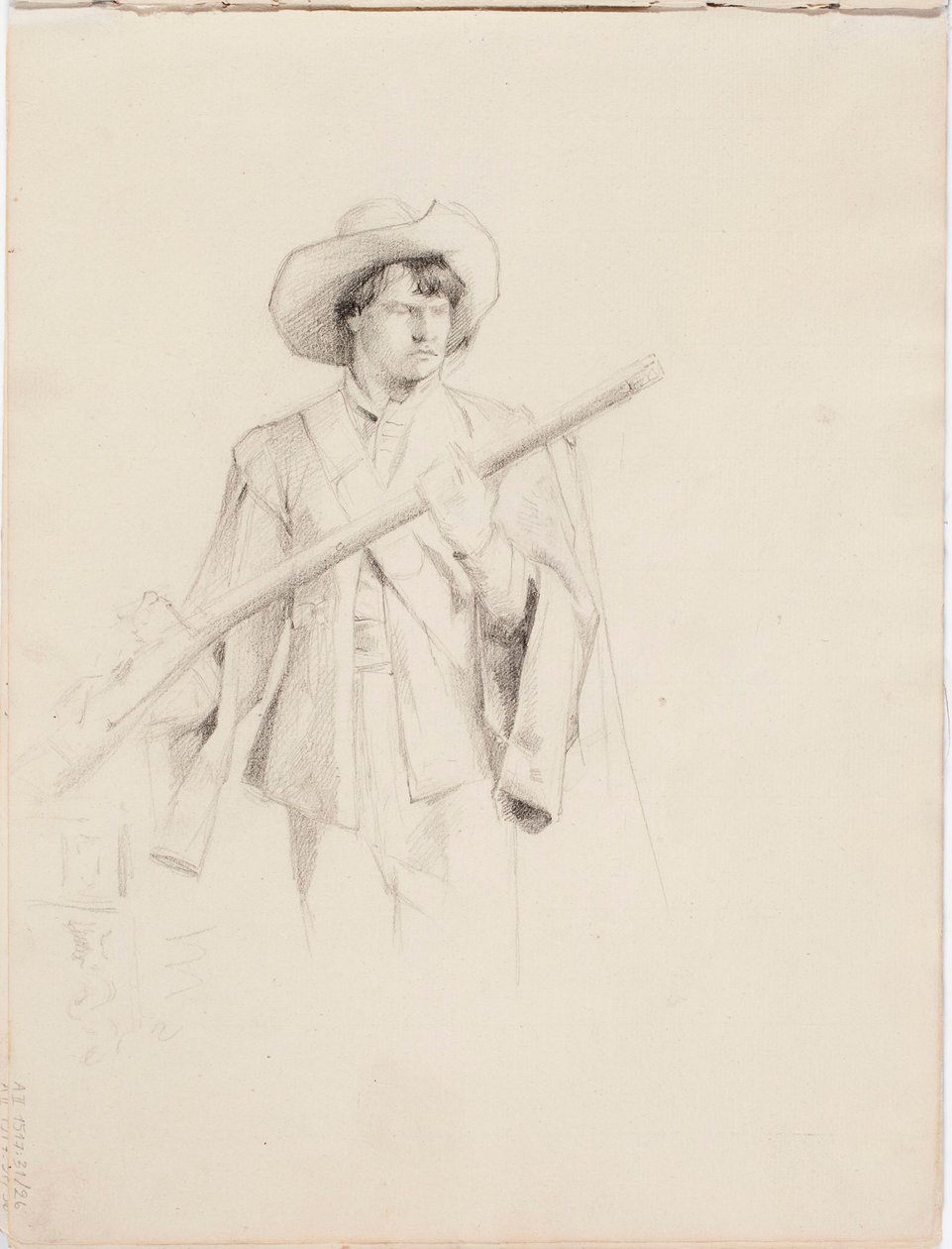 Utan titel av Albert Edelfelt