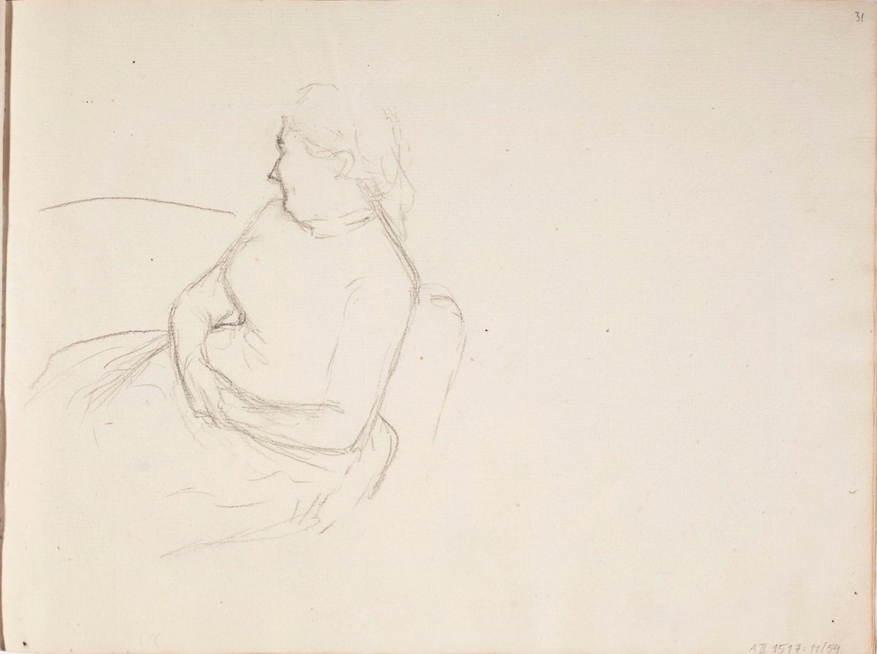 Utan titel av Albert Edelfelt