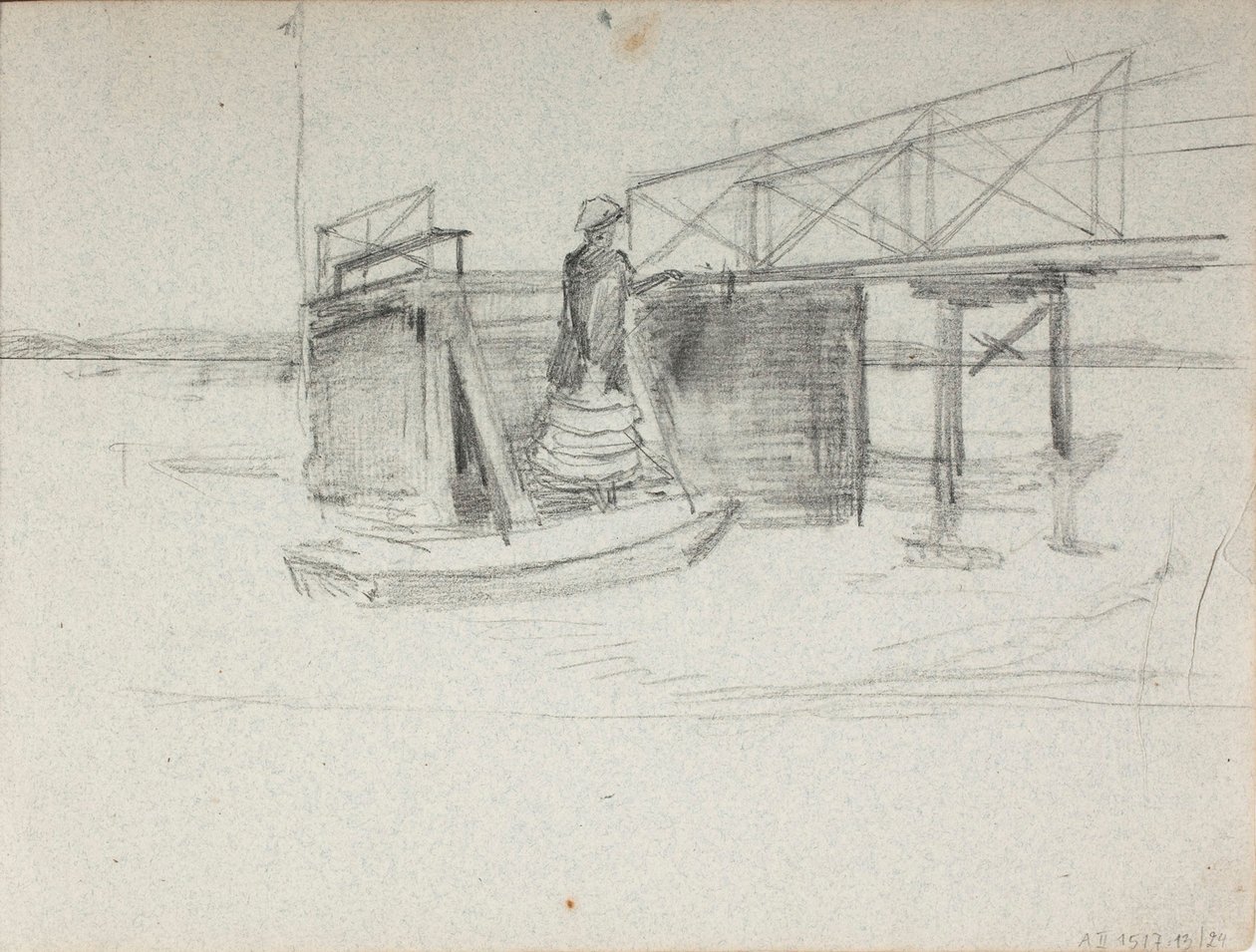 Utan titel av Albert Edelfelt