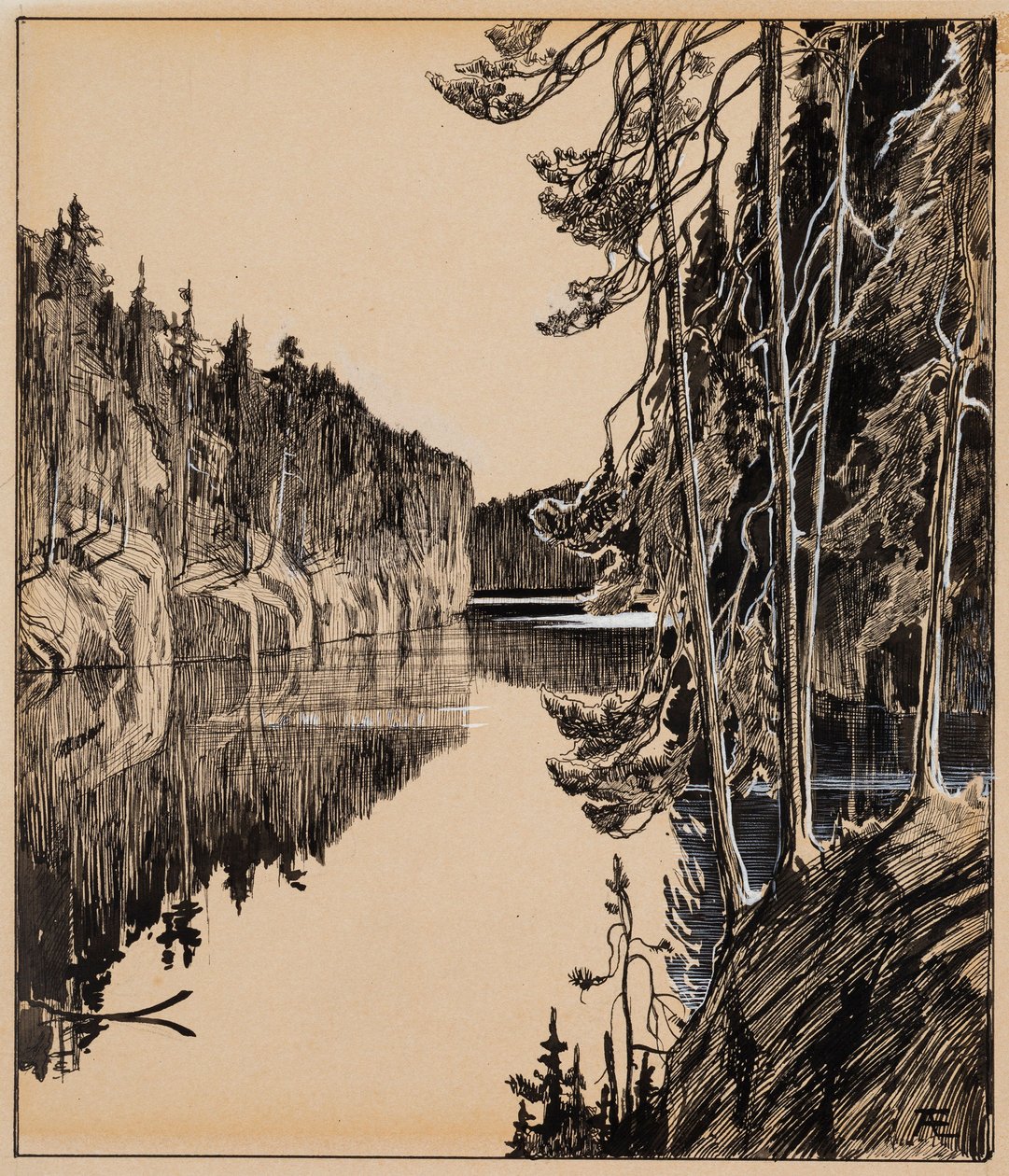 Utan titel av Albert Edelfelt