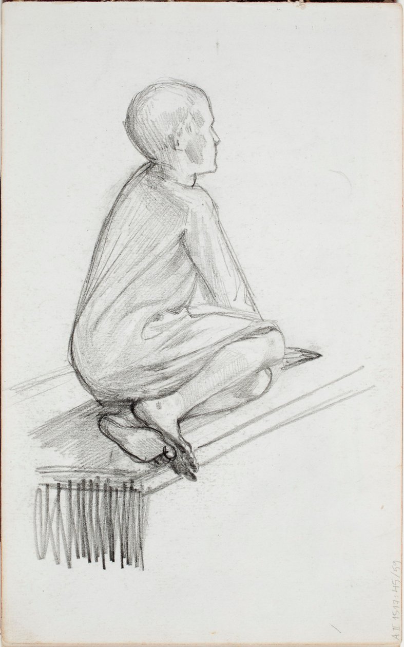 Utan titel av Albert Edelfelt