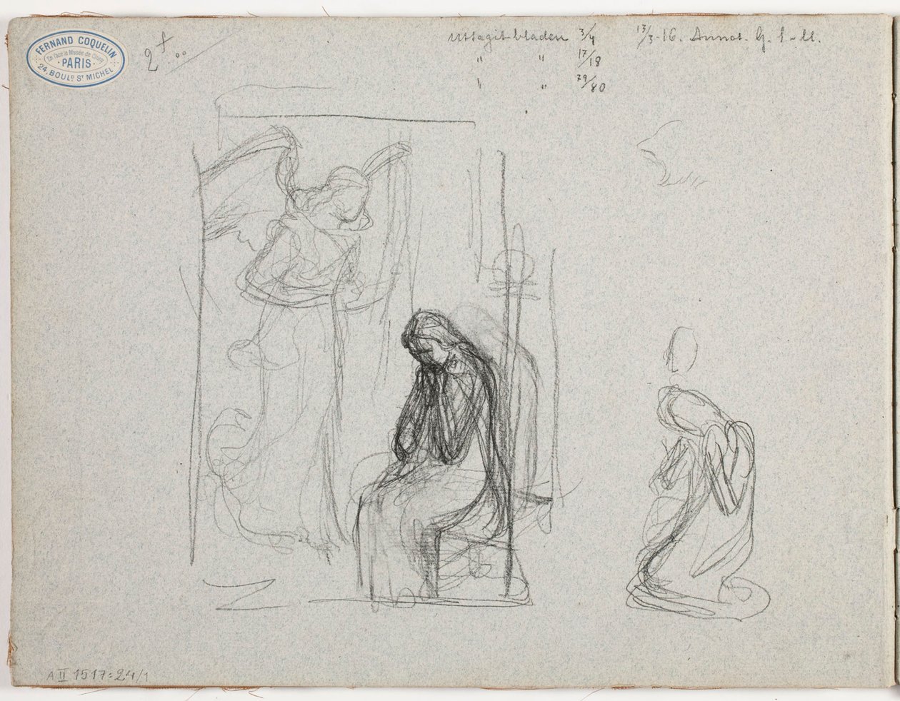 Utan titel av Albert Edelfelt