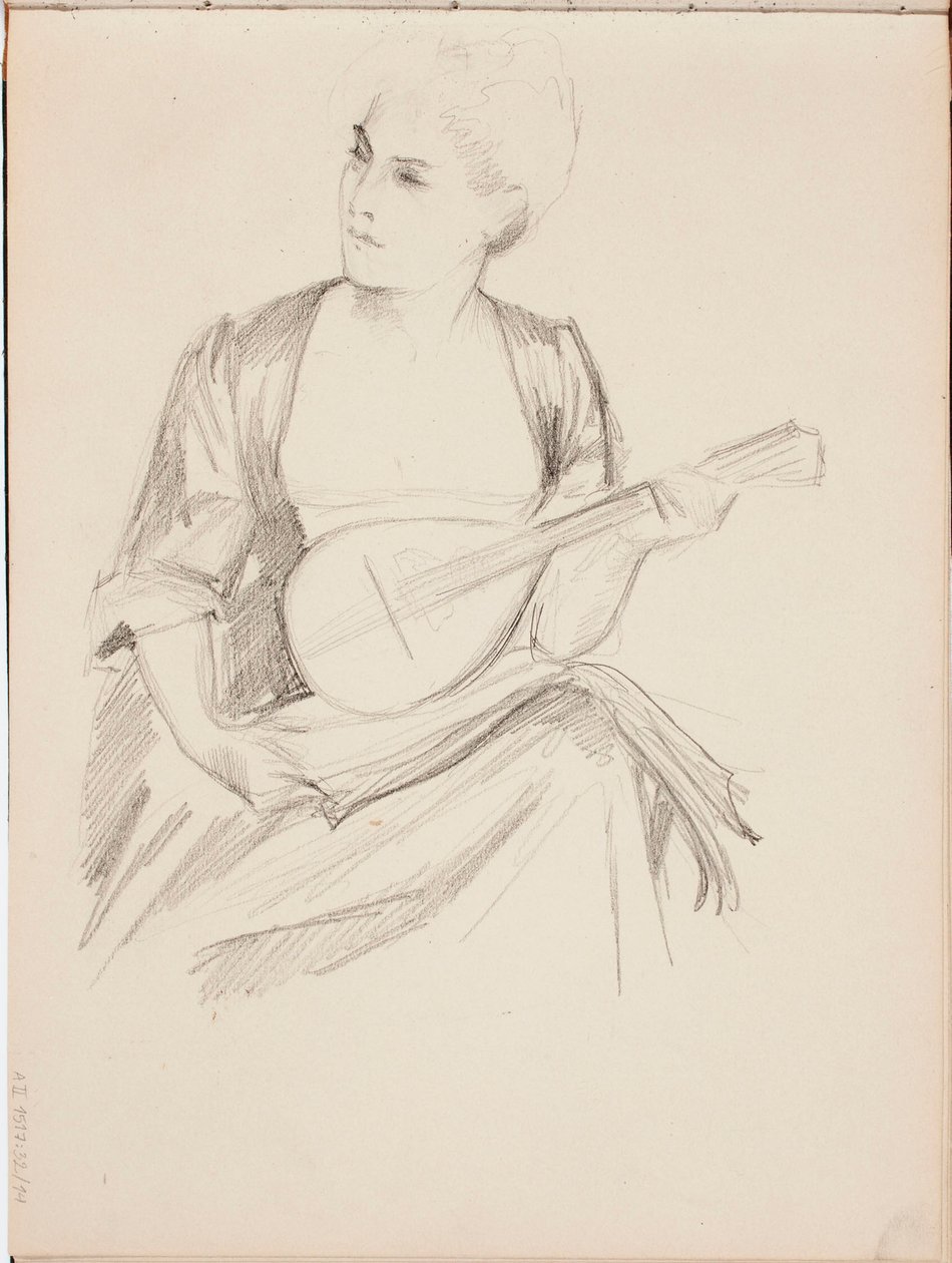 Utan titel av Albert Edelfelt