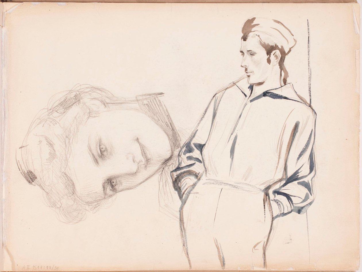 Utan titel av Albert Edelfelt