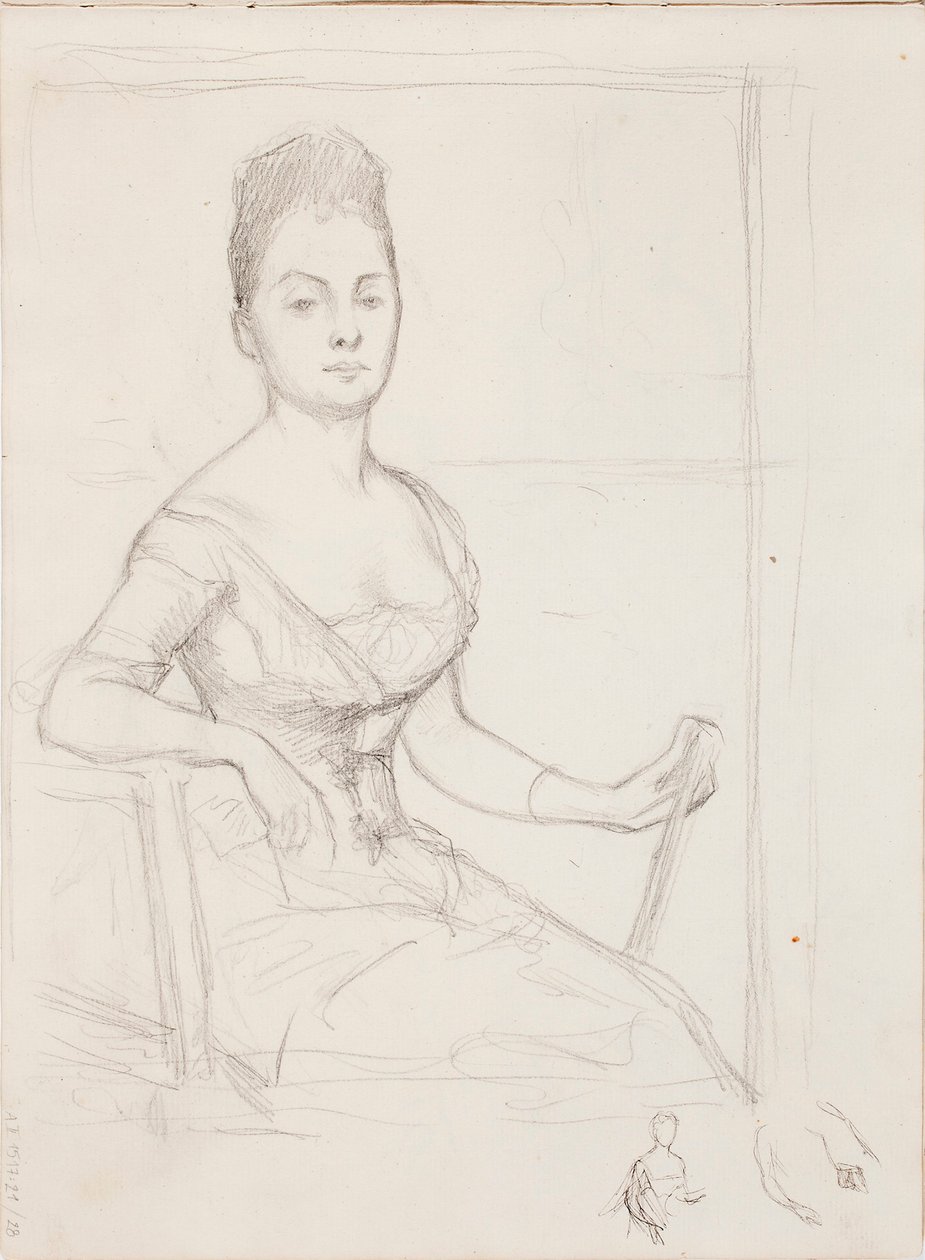 Utan titel av Albert Edelfelt