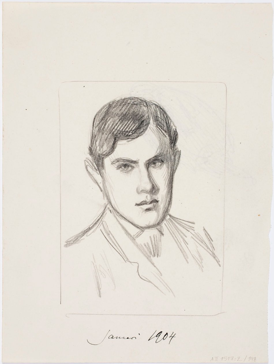 Utan titel av Albert Edelfelt