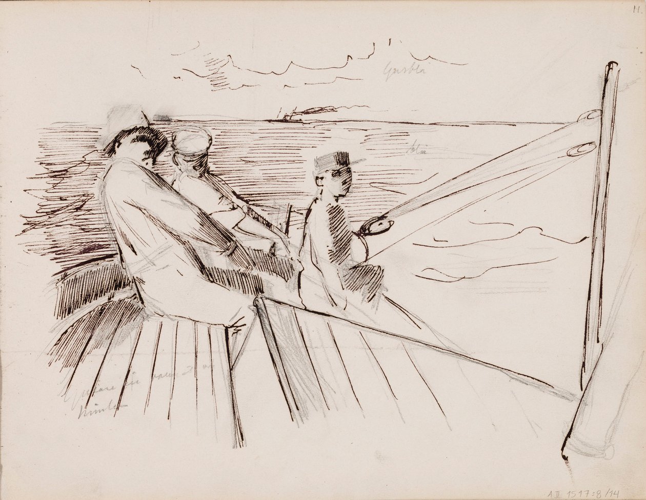 Utan titel av Albert Edelfelt