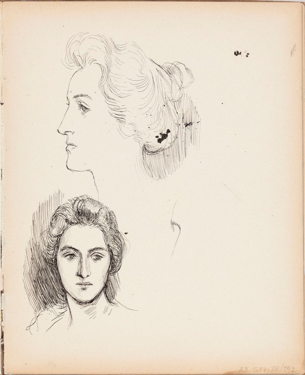 Utan titel av Albert Edelfelt