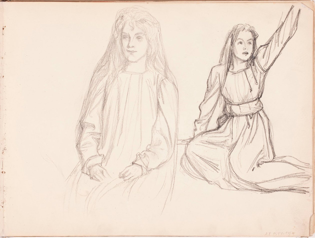Utan titel av Albert Edelfelt