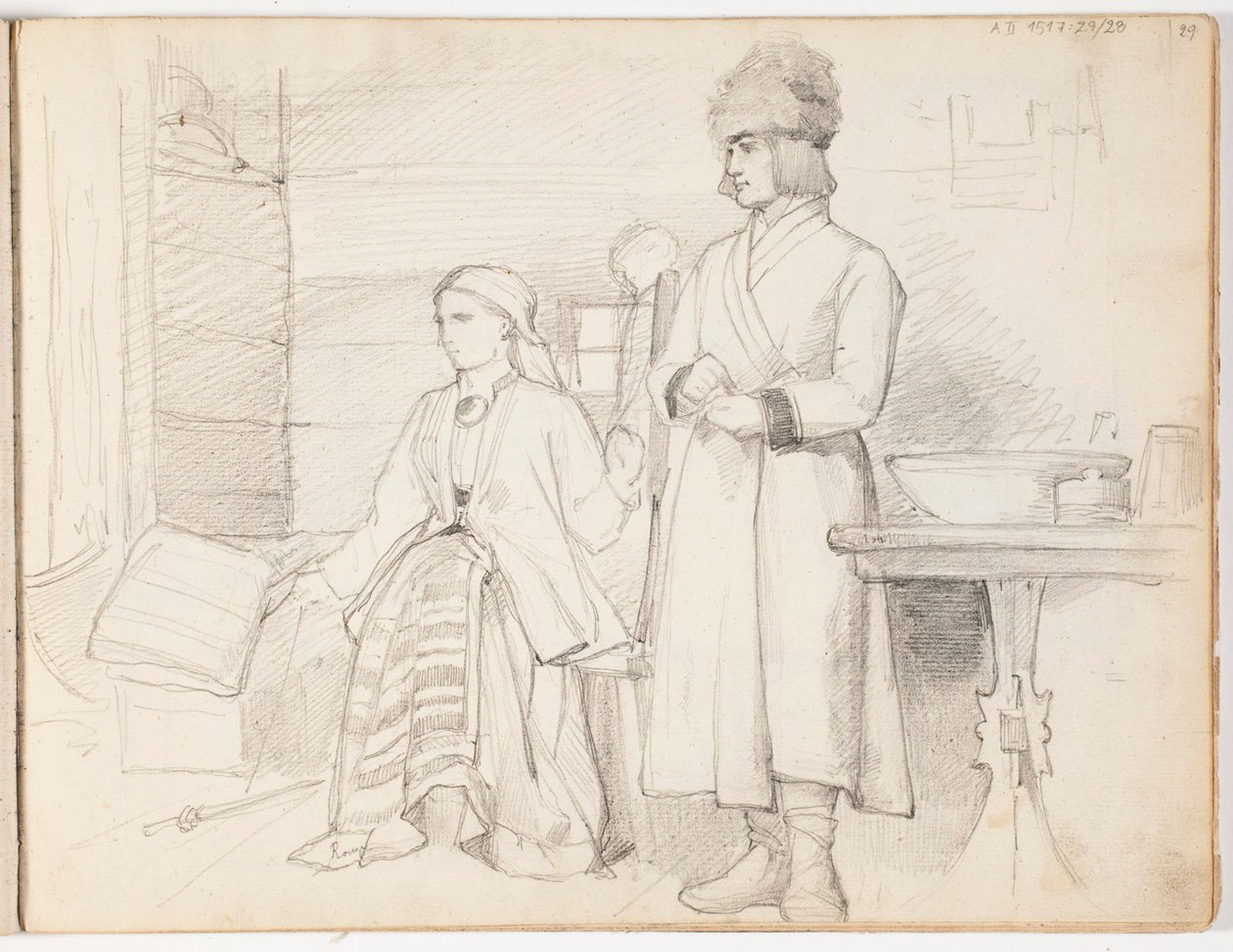 Utan titel av Albert Edelfelt