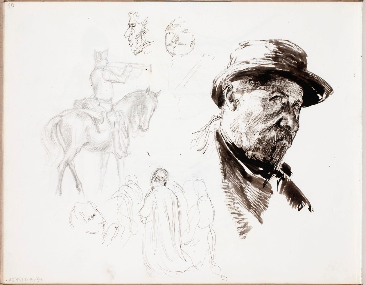 Utan titel av Albert Edelfelt