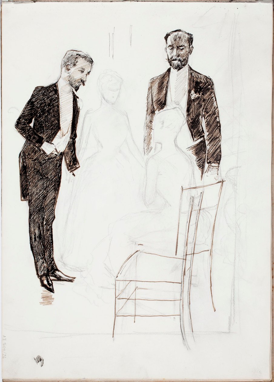 Utan titel av Albert Edelfelt