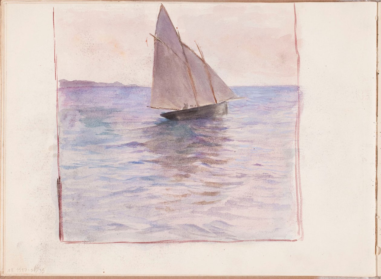 Utan titel av Albert Edelfelt