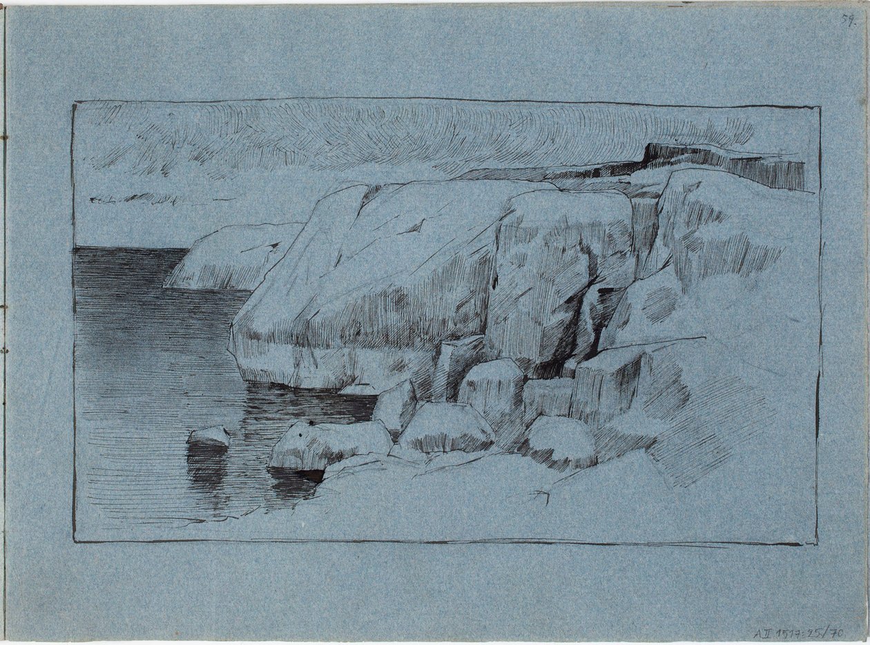 Utan titel av Albert Edelfelt