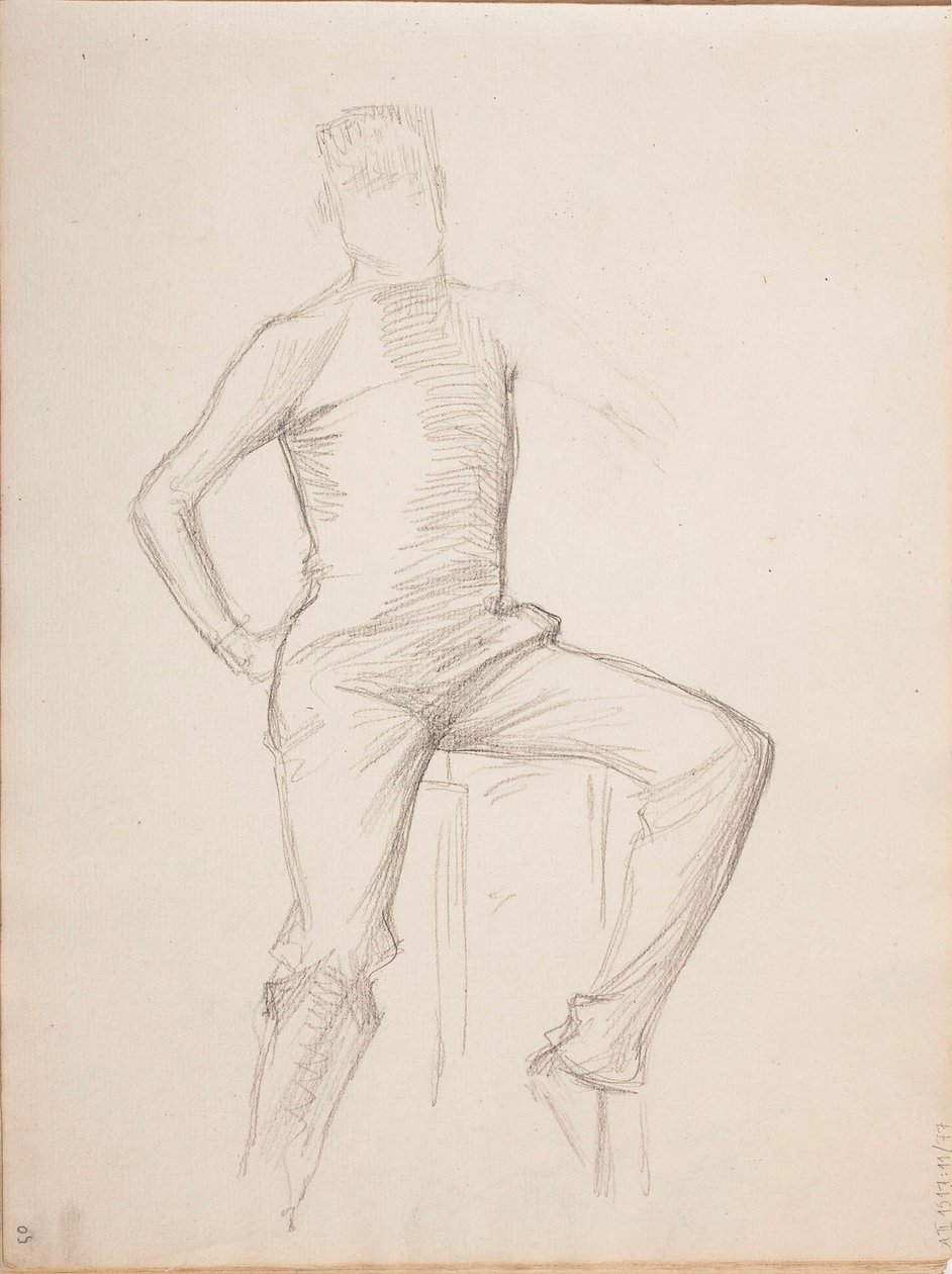 Utan titel av Albert Edelfelt