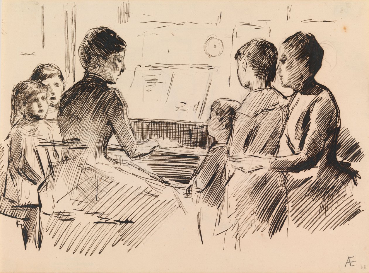 Utan titel av Albert Edelfelt