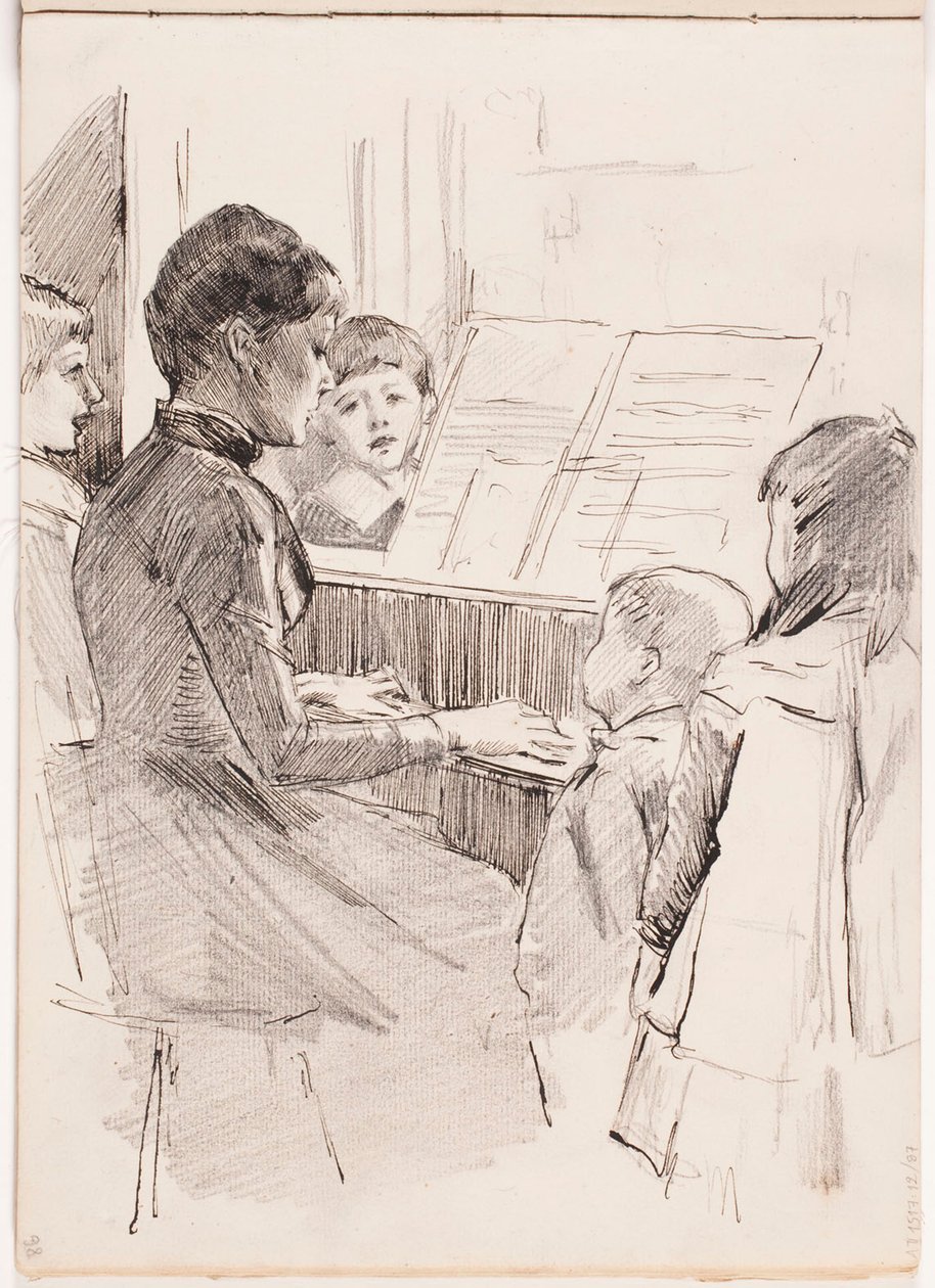 Utan titel av Albert Edelfelt