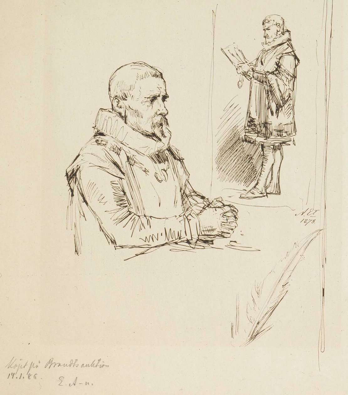 Utan titel av Albert Edelfelt