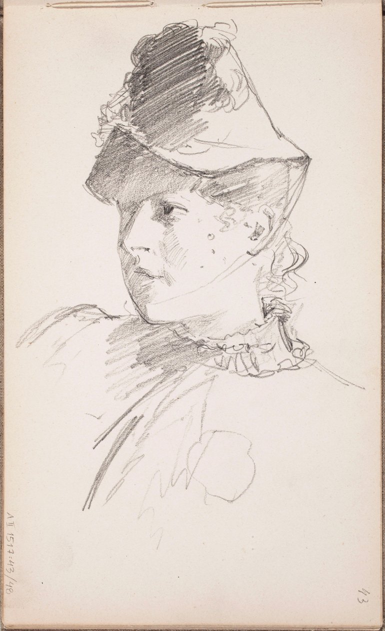 Utan titel av Albert Edelfelt