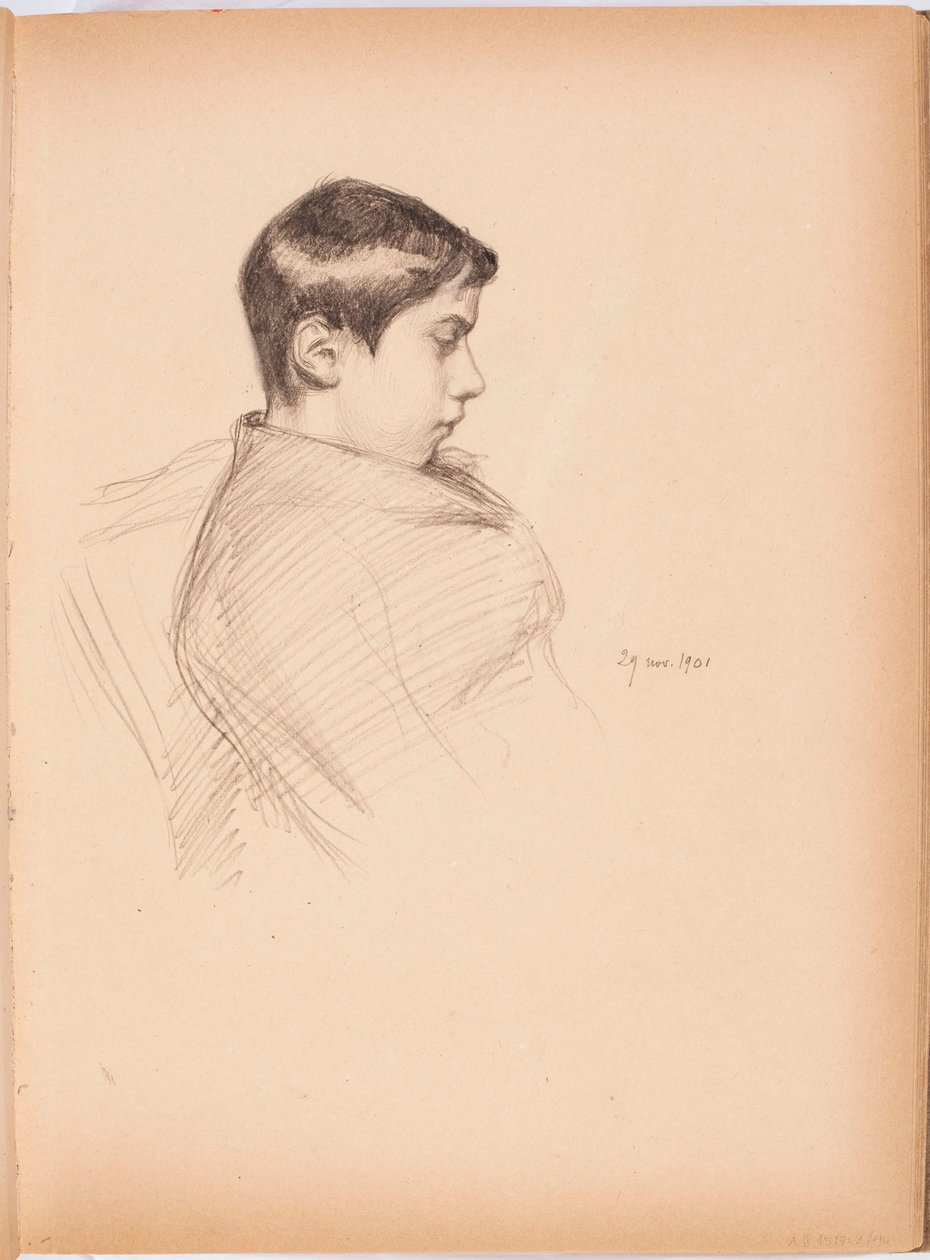 Utan titel av Albert Edelfelt