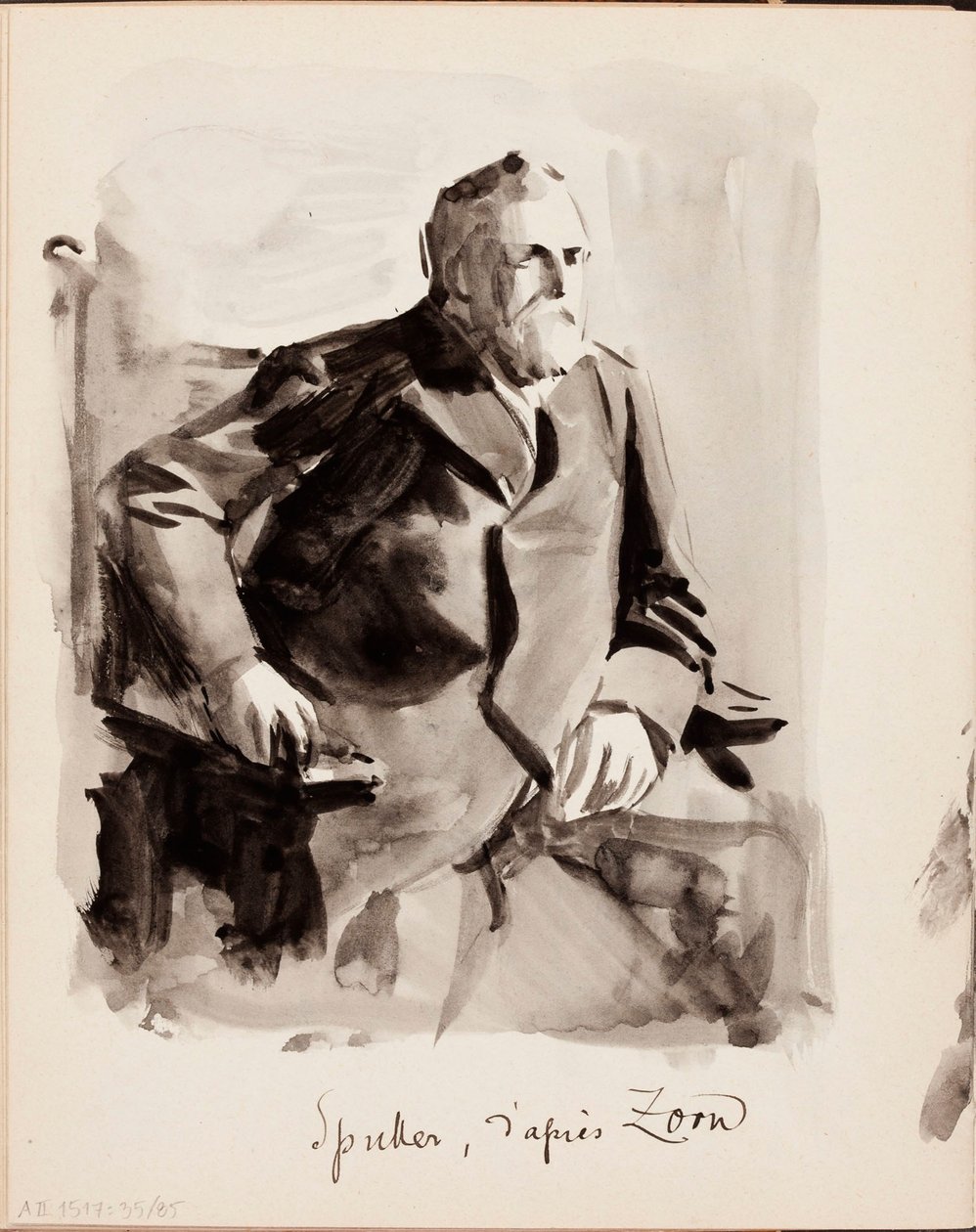 Utan titel av Albert Edelfelt