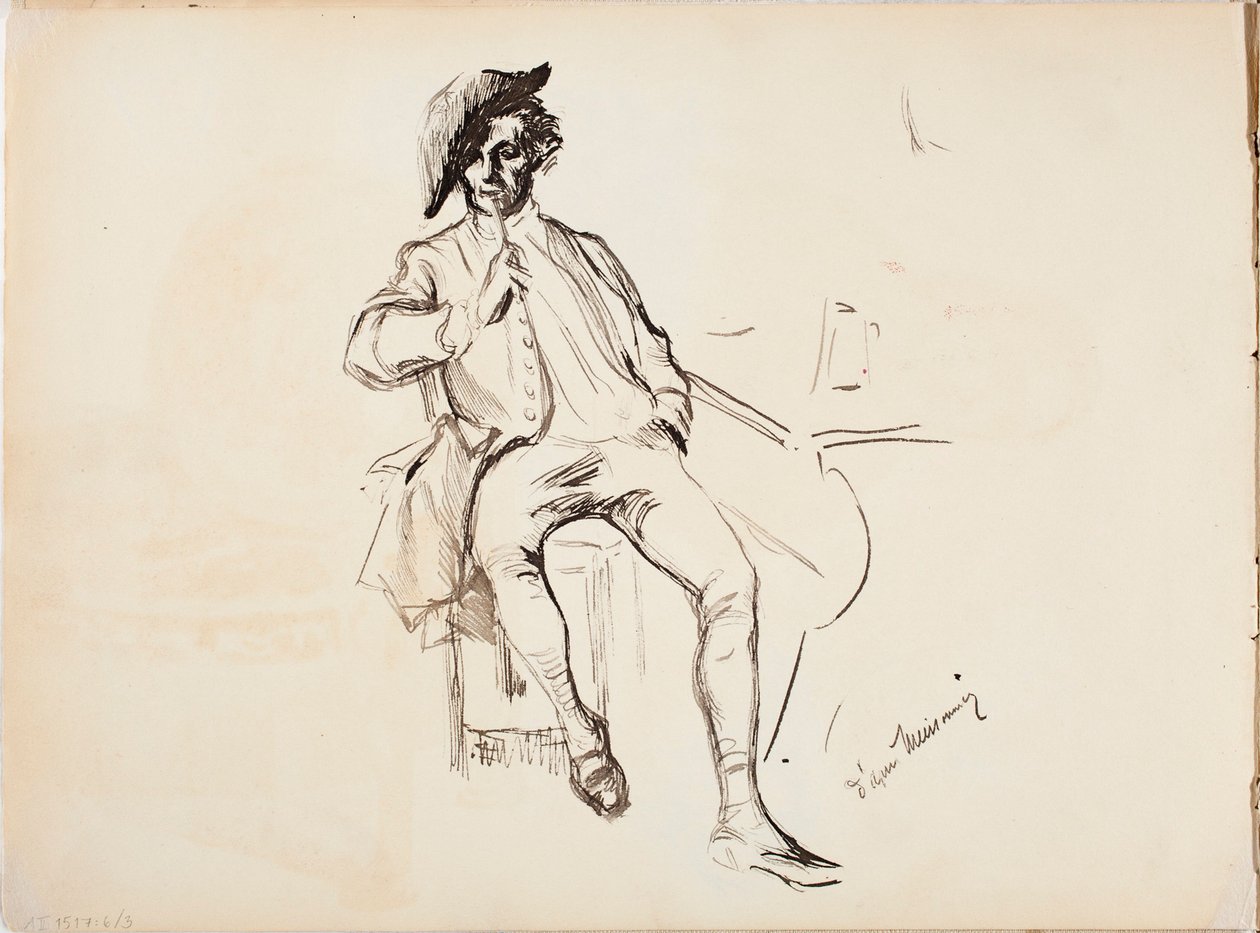 Utan titel av Albert Edelfelt