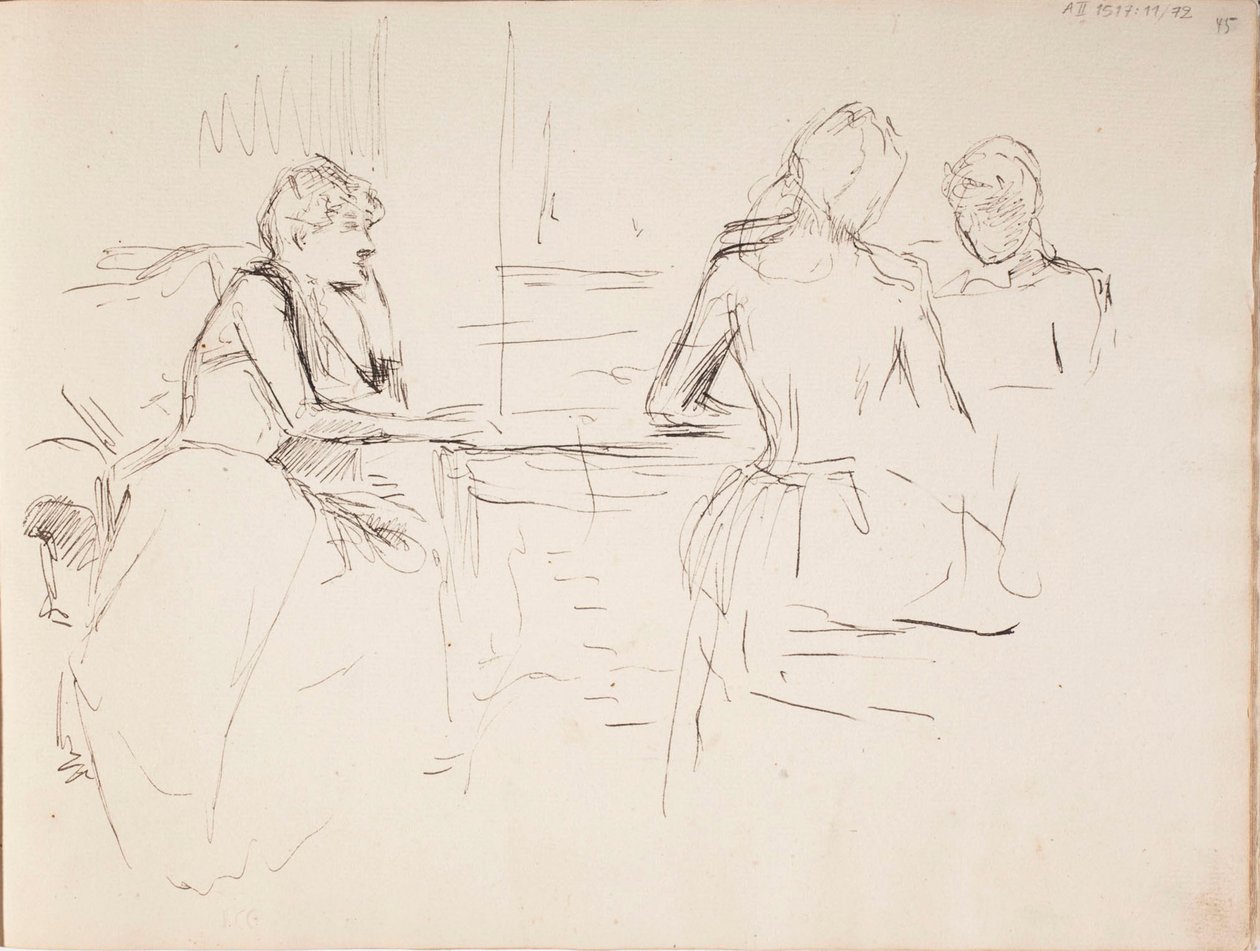 Utan titel av Albert Edelfelt