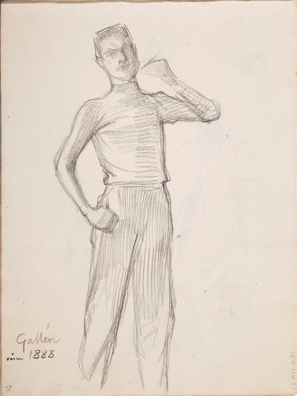 Utan titel av Albert Edelfelt