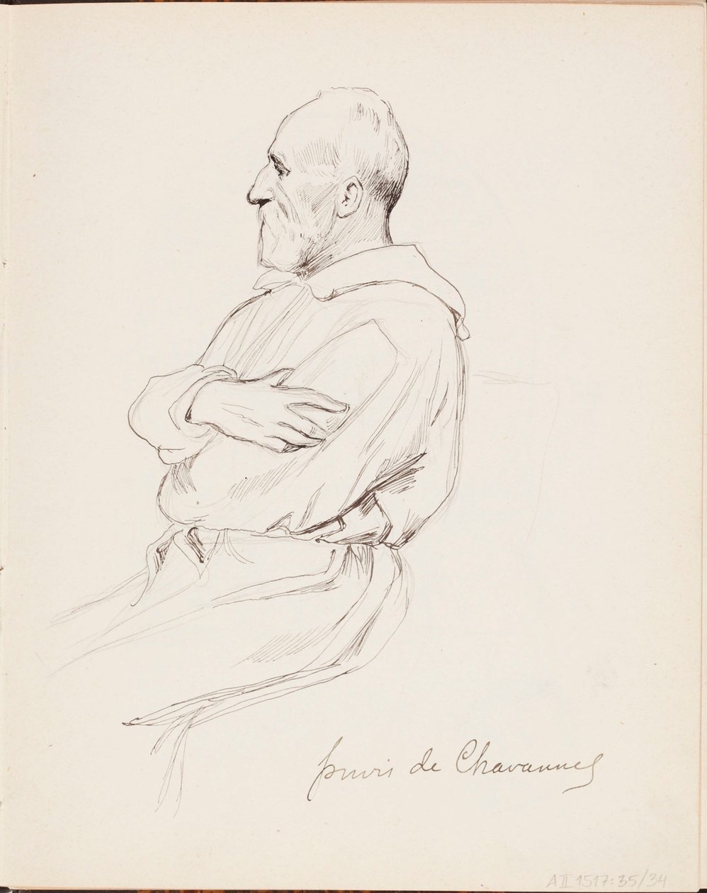 Utan titel av Albert Edelfelt