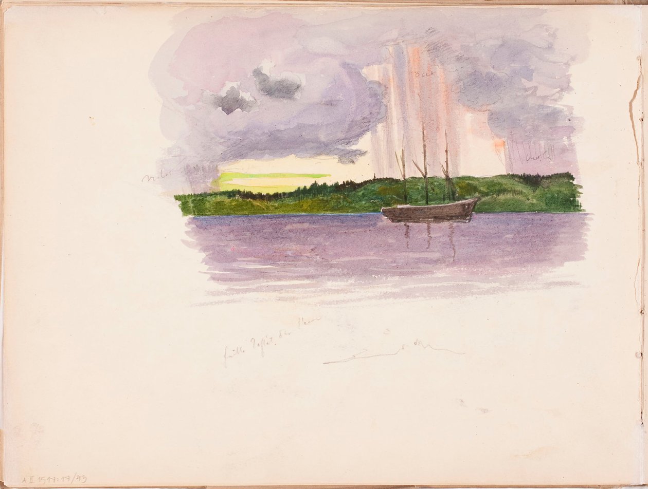 Utan titel av Albert Edelfelt