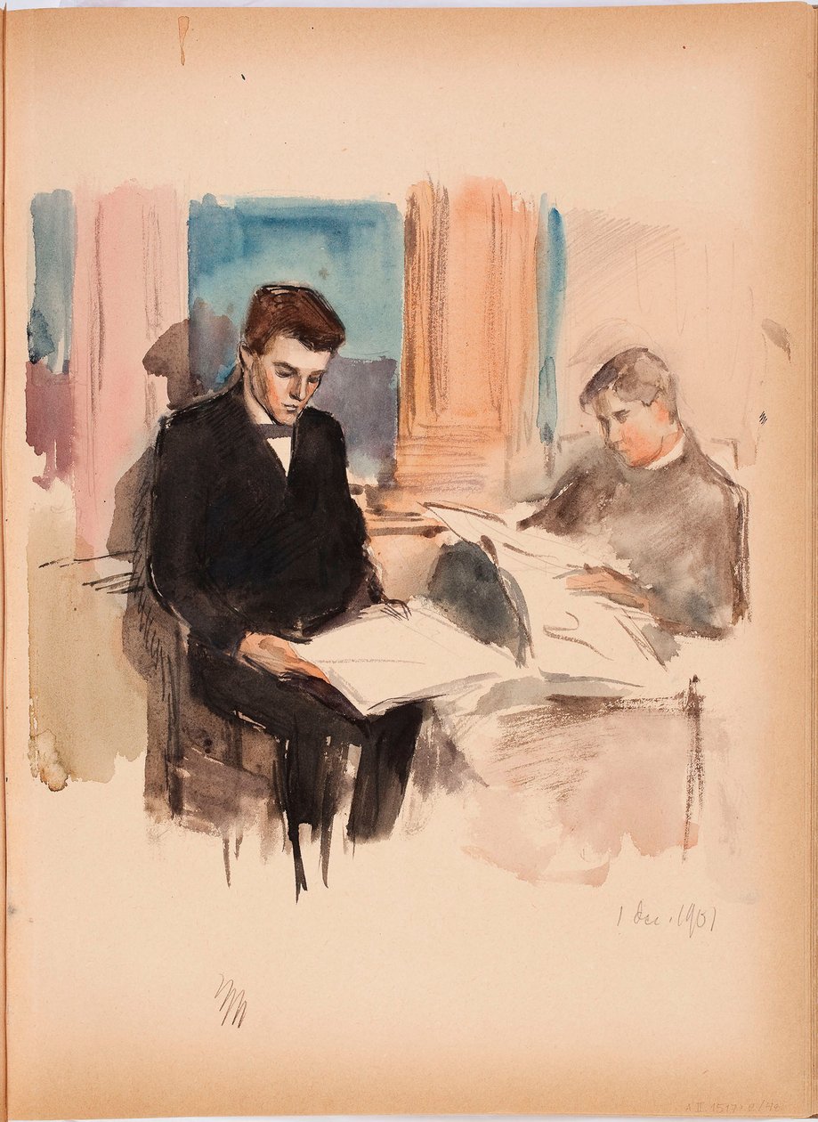 Utan titel av Albert Edelfelt