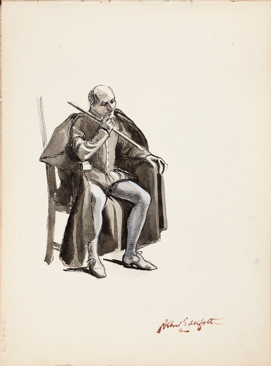 Utan titel av Albert Edelfelt