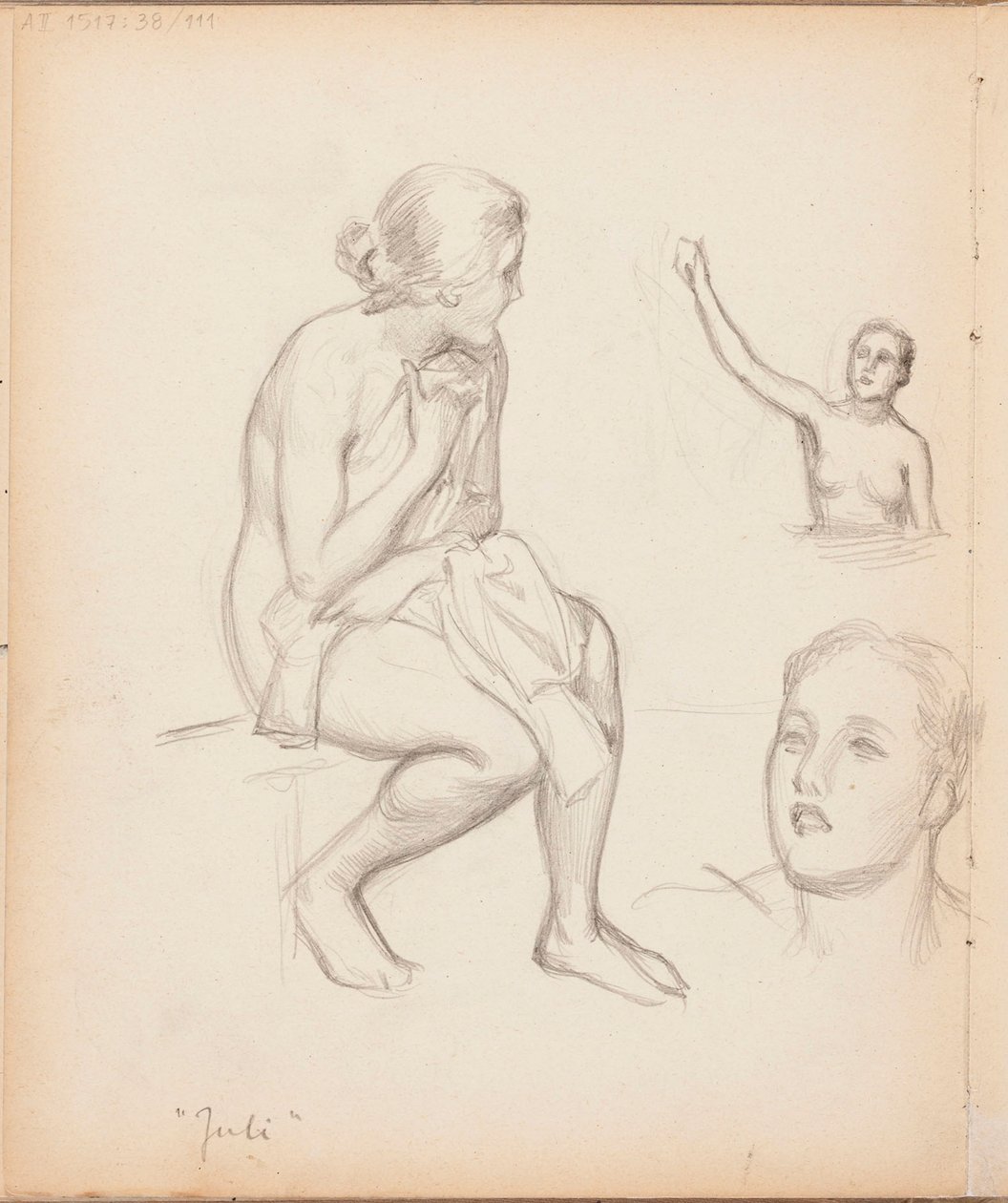 Utan titel av Albert Edelfelt