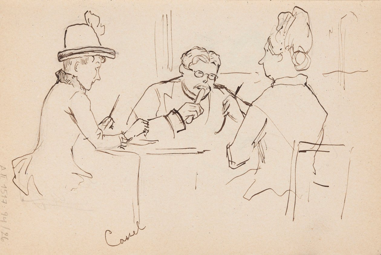 Utan titel av Albert Edelfelt